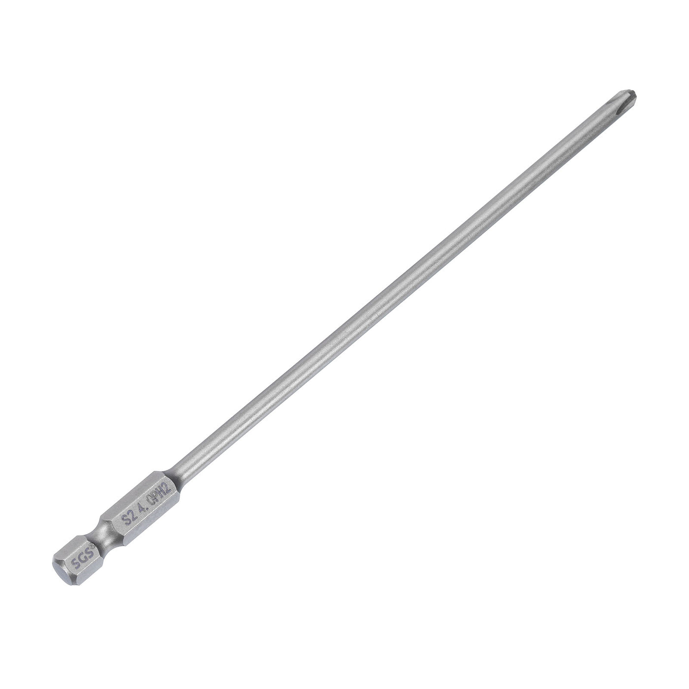 Harfington Magnetic Phillips Screwdriver Bit PH2 1/4" Hex Shank 150mm Long 4mm Rod