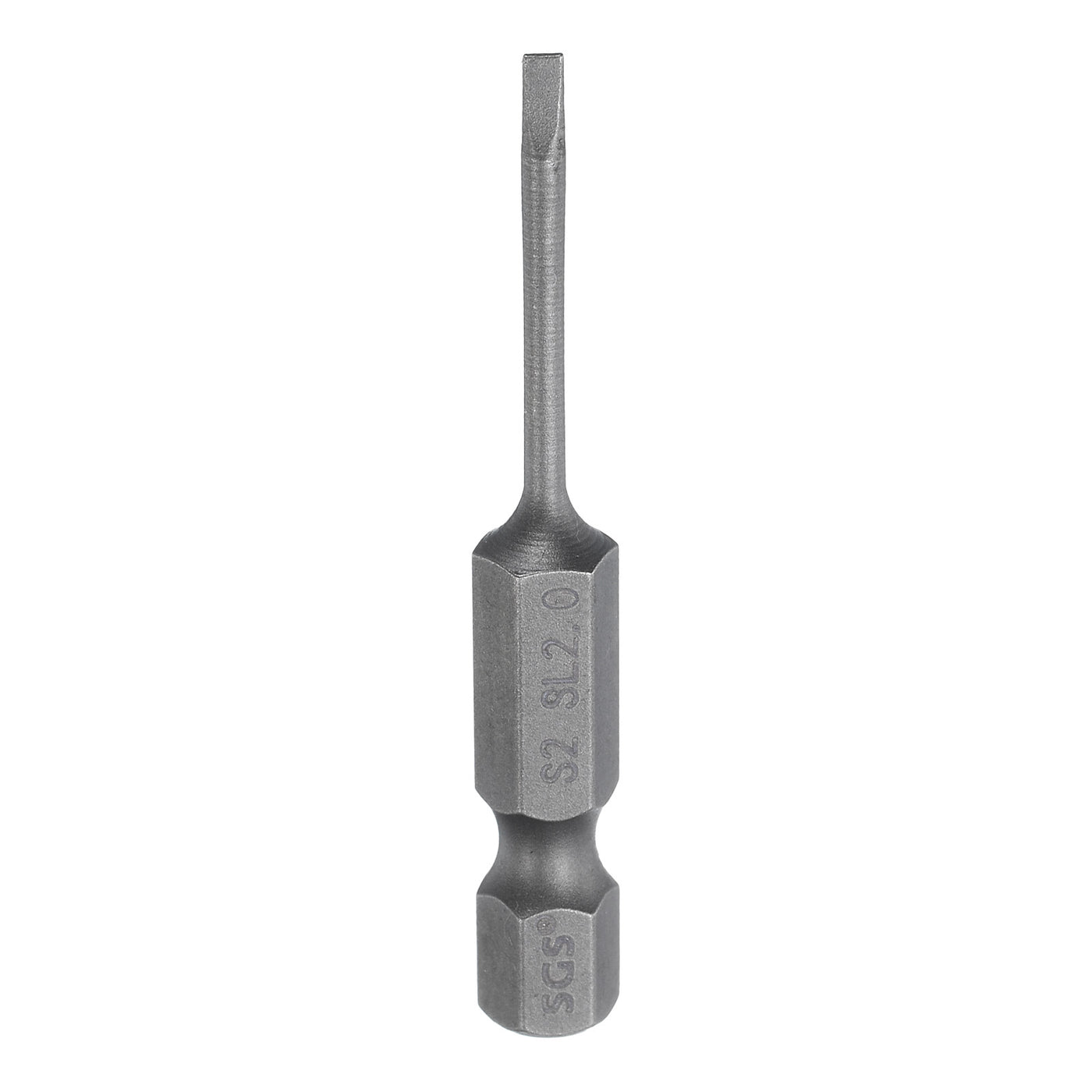 Harfington SL2 Magnetic Slotted Screwdriver Bits 2mm Flat Head Screwdriver Bit 2" Long