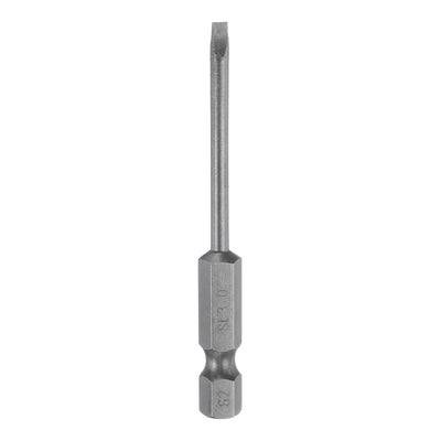 Harfington SL3 Magnetic Slotted Screwdriver Bits 3mm Flat Head Screwdriver Bit 2.6"