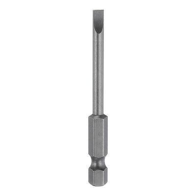 Harfington SL4 Magnetic Slotted Screwdriver Bits 4mm Flat Head Screwdriver Bit 2.6"