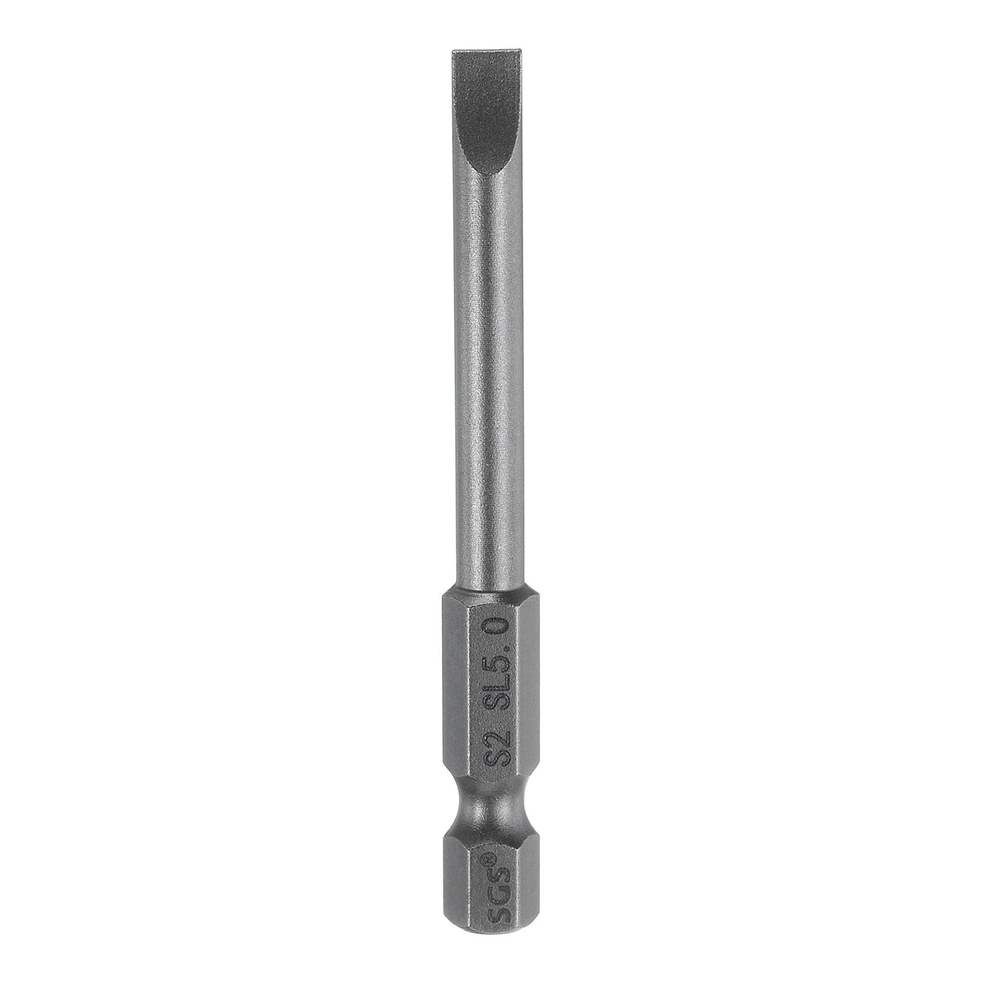 Harfington SL5 Magnetic Slotted Screwdriver Bits 5mm Flat Head Screwdriver Bit 2.6"