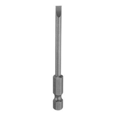 Harfington SL4 Magnetic Slotted Screwdriver Bits 4mm Flat Head Screwdriver Bit 3"