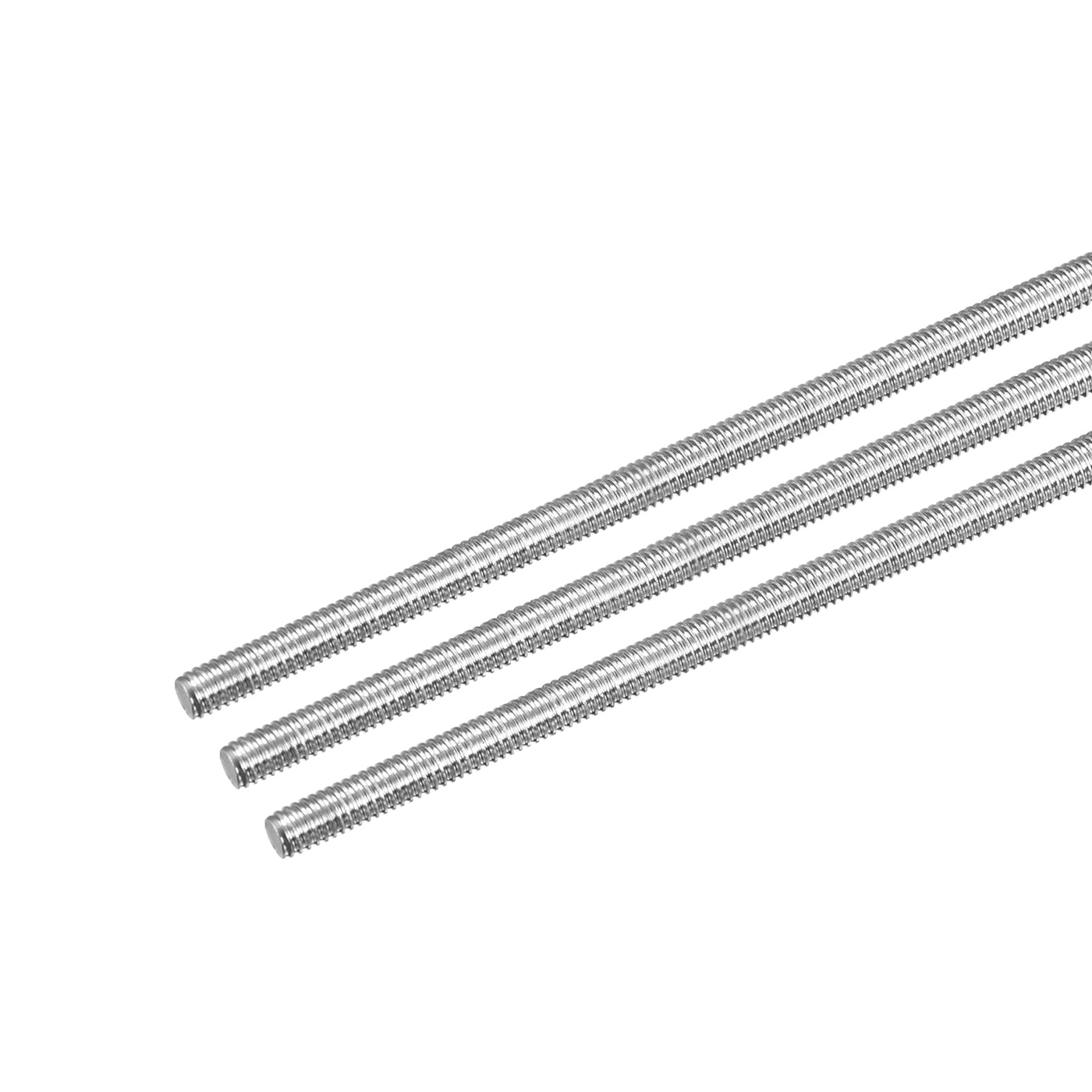 Harfington Fully Threaded Rod M4 x 160mm 0.7mm Pitch 304 Stainless Steel Right Hand 3pcs