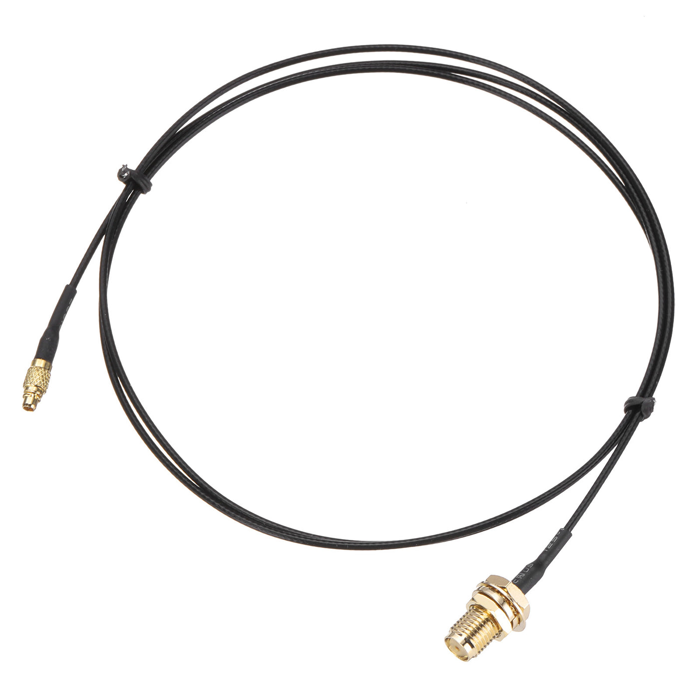 uxcell Uxcell MMCX Male to SMA Female Bulkhead Adapter 31inch RF1.37 Cable