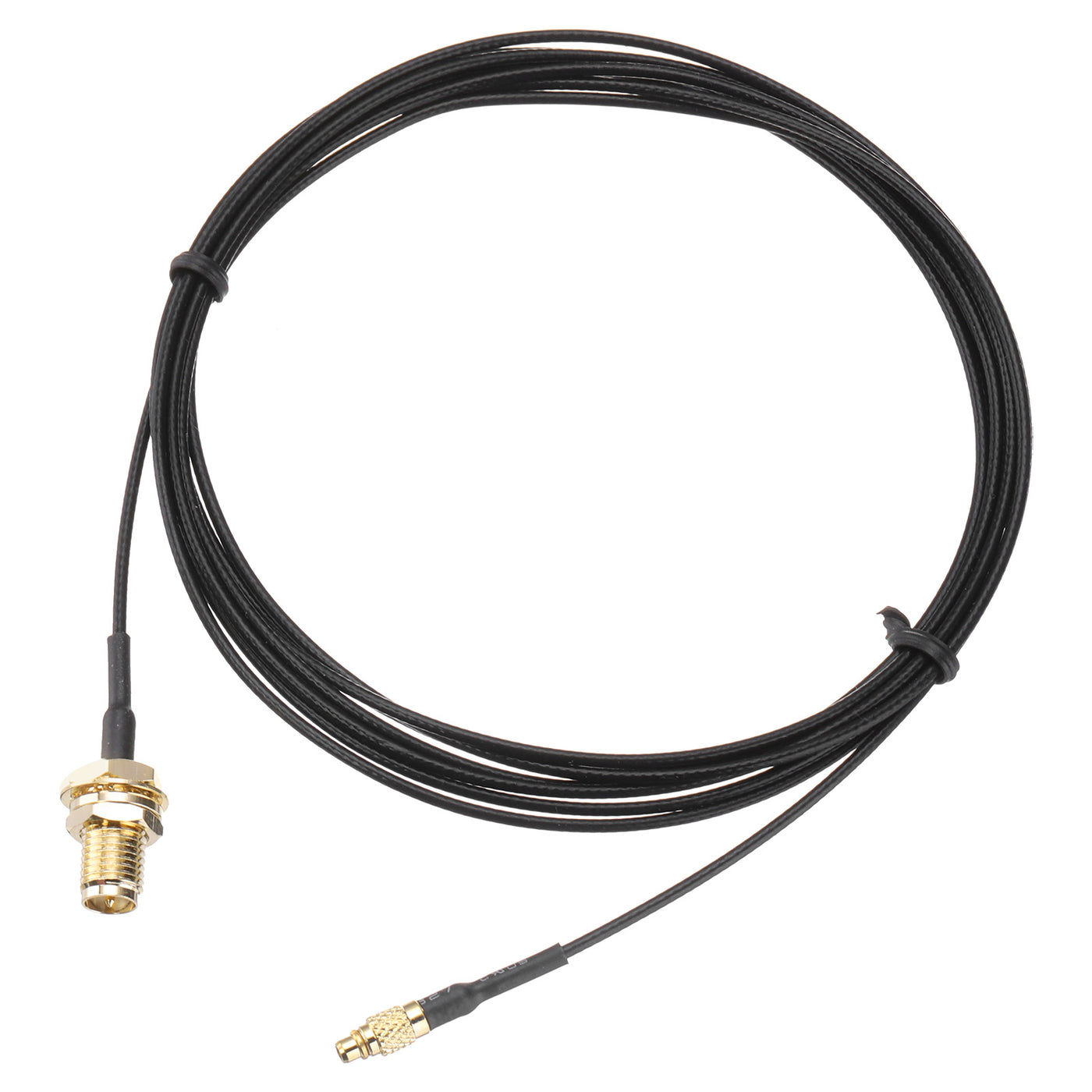 uxcell Uxcell MMCX Male to SMA Female Bulkhead Adapter 59inch RF1.37 Cable