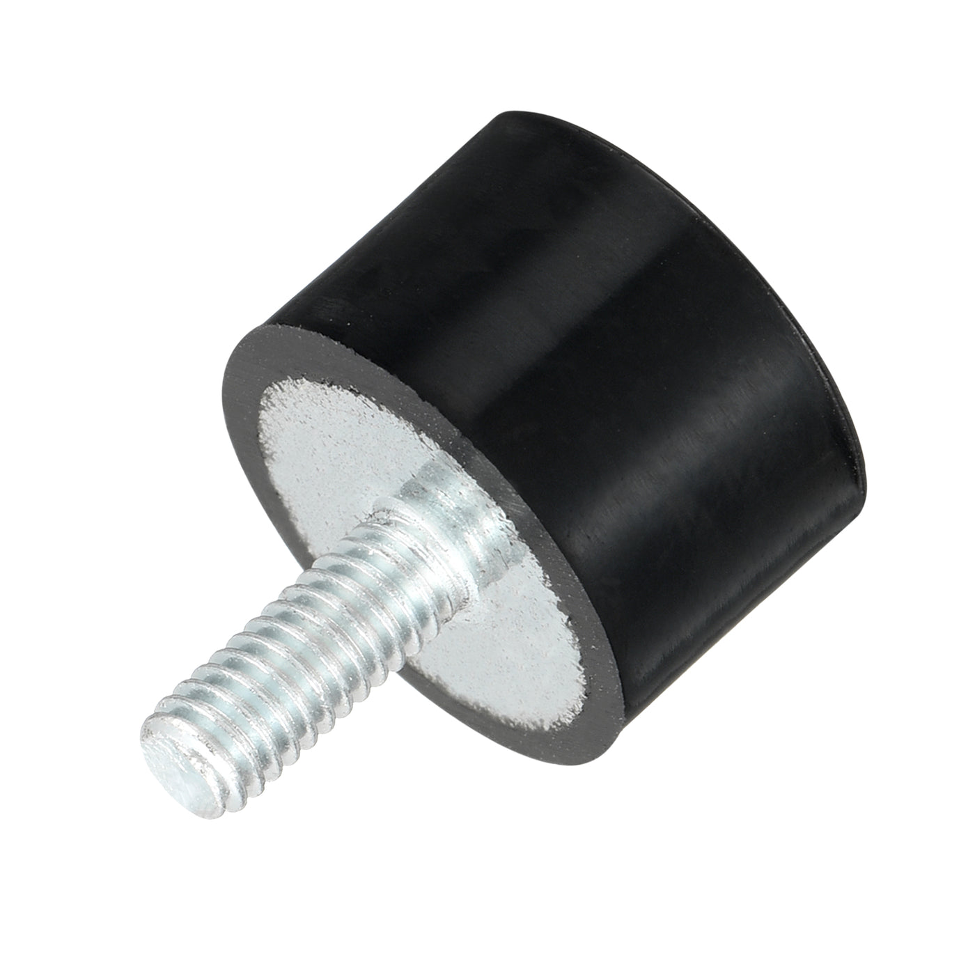 uxcell Uxcell M4 Thread Rubber Mounts, Vibration Isolators, Cylindrical W Studs 15 x 10mm