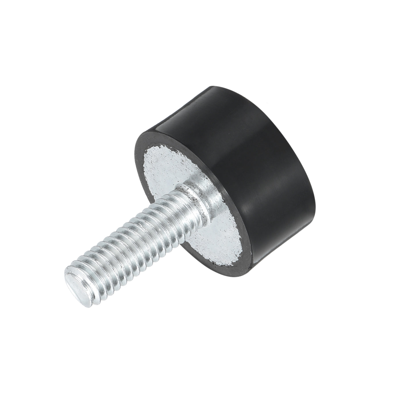 uxcell Uxcell M6 Thread Rubber Mounts, Vibration Isolators, Cylindrical W Studs 20 x 10mm