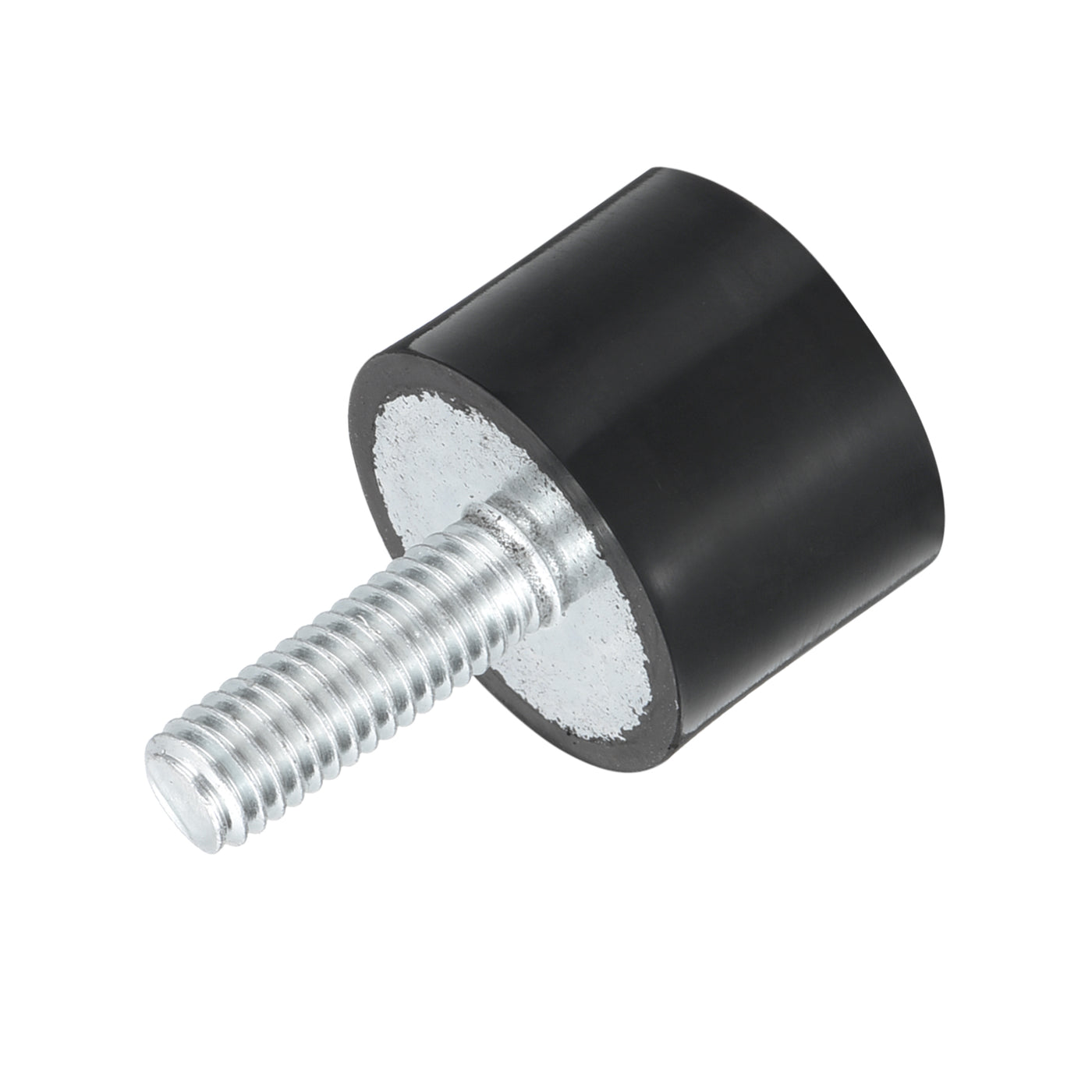 uxcell Uxcell M6 Thread Rubber Mounts, Vibration Isolators, Cylindrical W Studs 20 x 15mm