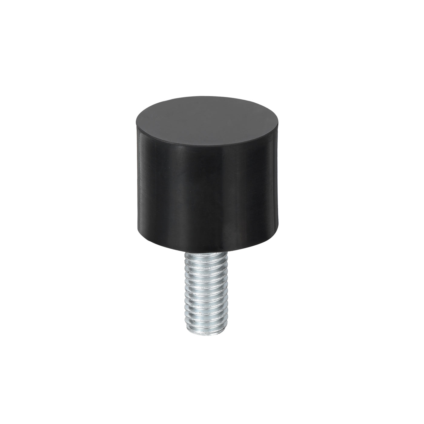 uxcell Uxcell M8 Thread Rubber Mounts, Vibration Isolators, Cylindrical W Studs 25 x 20mm