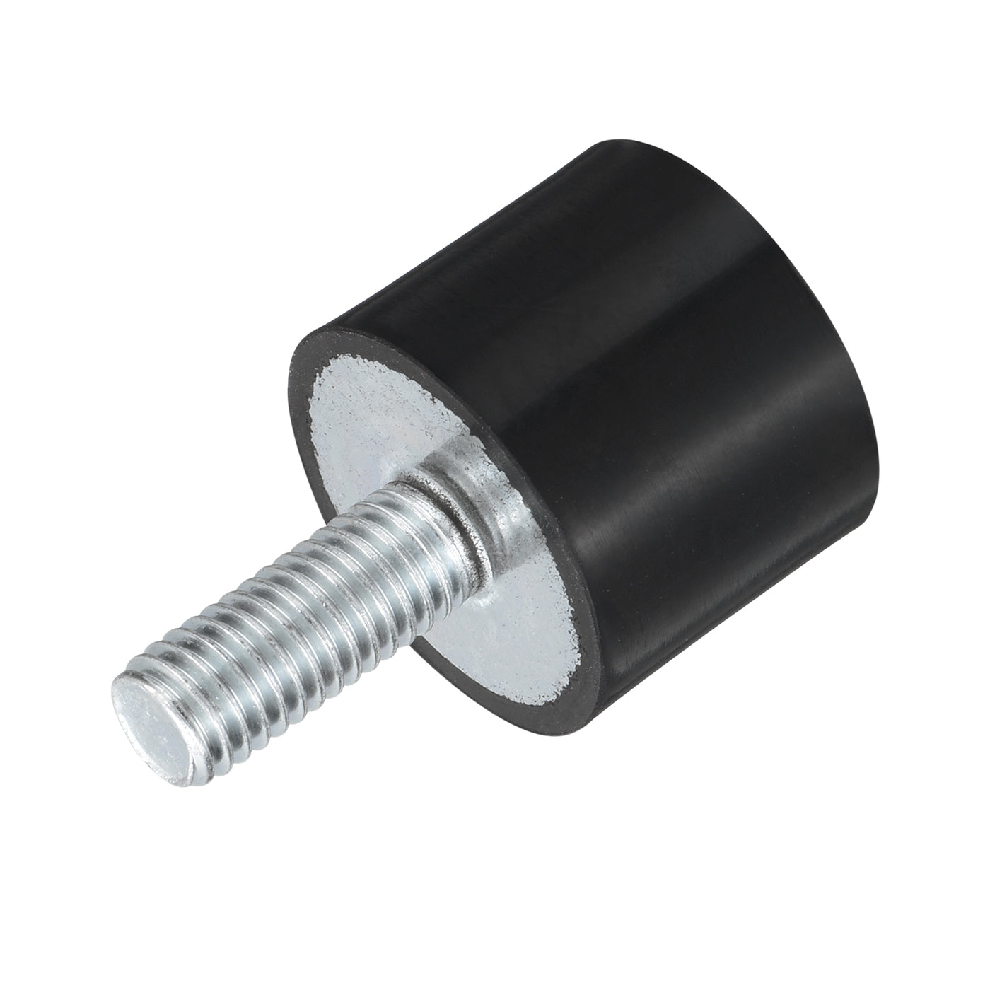 uxcell Uxcell M8 Thread Rubber Mounts, Vibration Isolators, Cylindrical W Studs 25 x 20mm