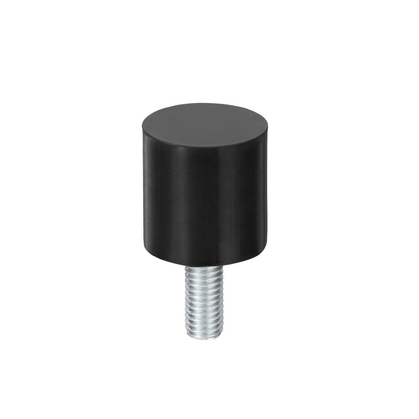 uxcell Uxcell M8 Thread Rubber Mounts, Vibration Isolators, Cylindrical W Studs 25 x 25mm