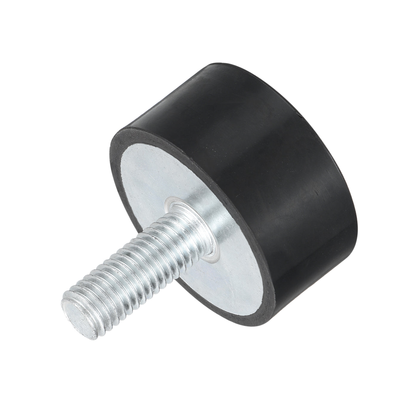 uxcell Uxcell M10 Thread Rubber Mounts, Vibration Isolators, Cylindrical W Studs 40 x 20mm