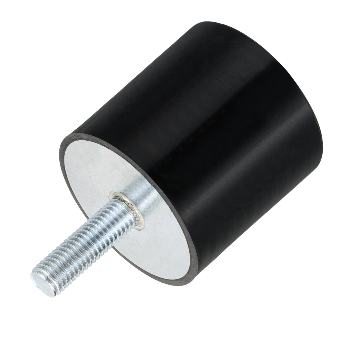 uxcell Uxcell M12 Thread Rubber Mounts, Vibration Isolators, Cylindrical W Studs 60 x 60mm