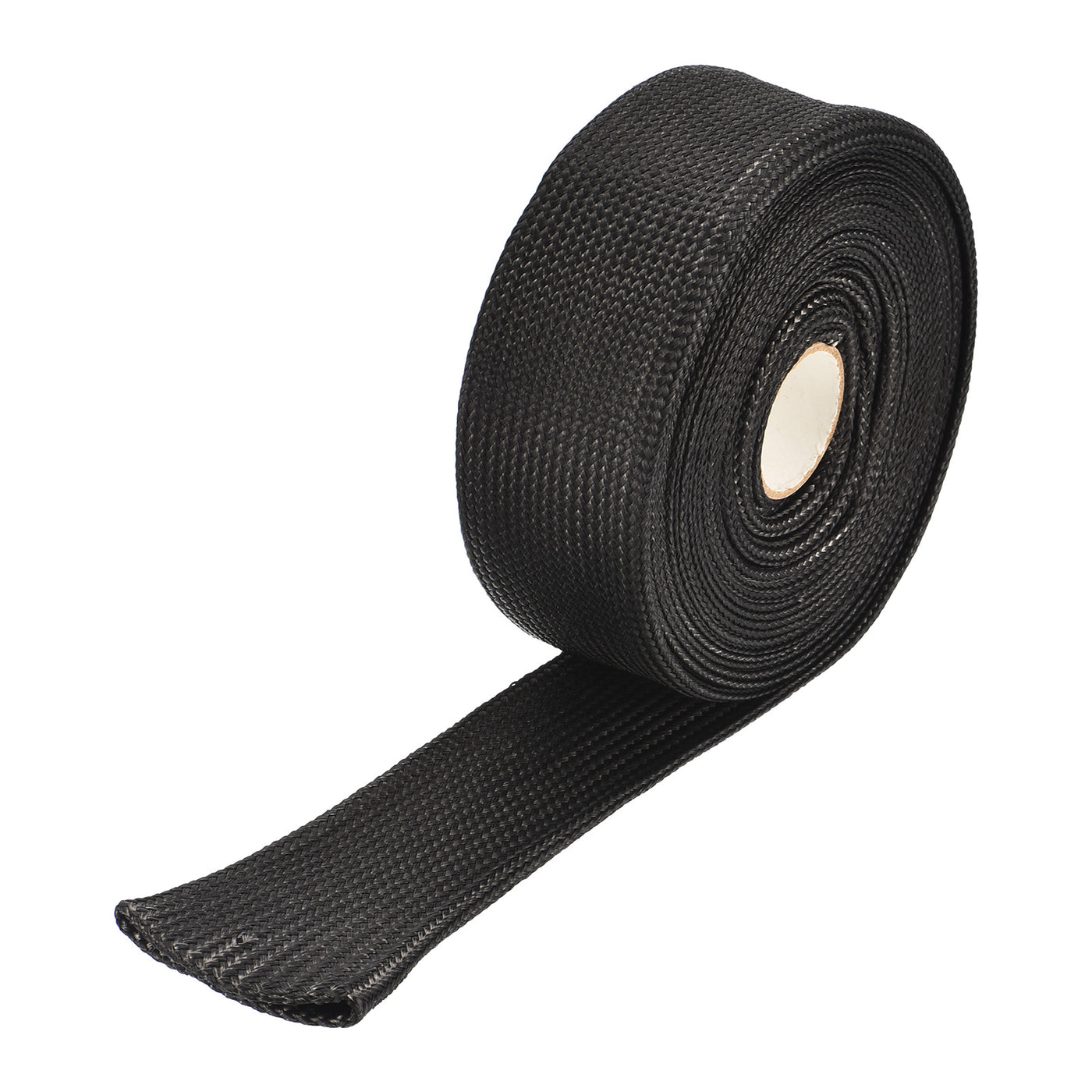 Harfington Heat Shield Sleeve 1" ID 16Ft Fuel Line Heat Shield Sleeve 500℃ Black