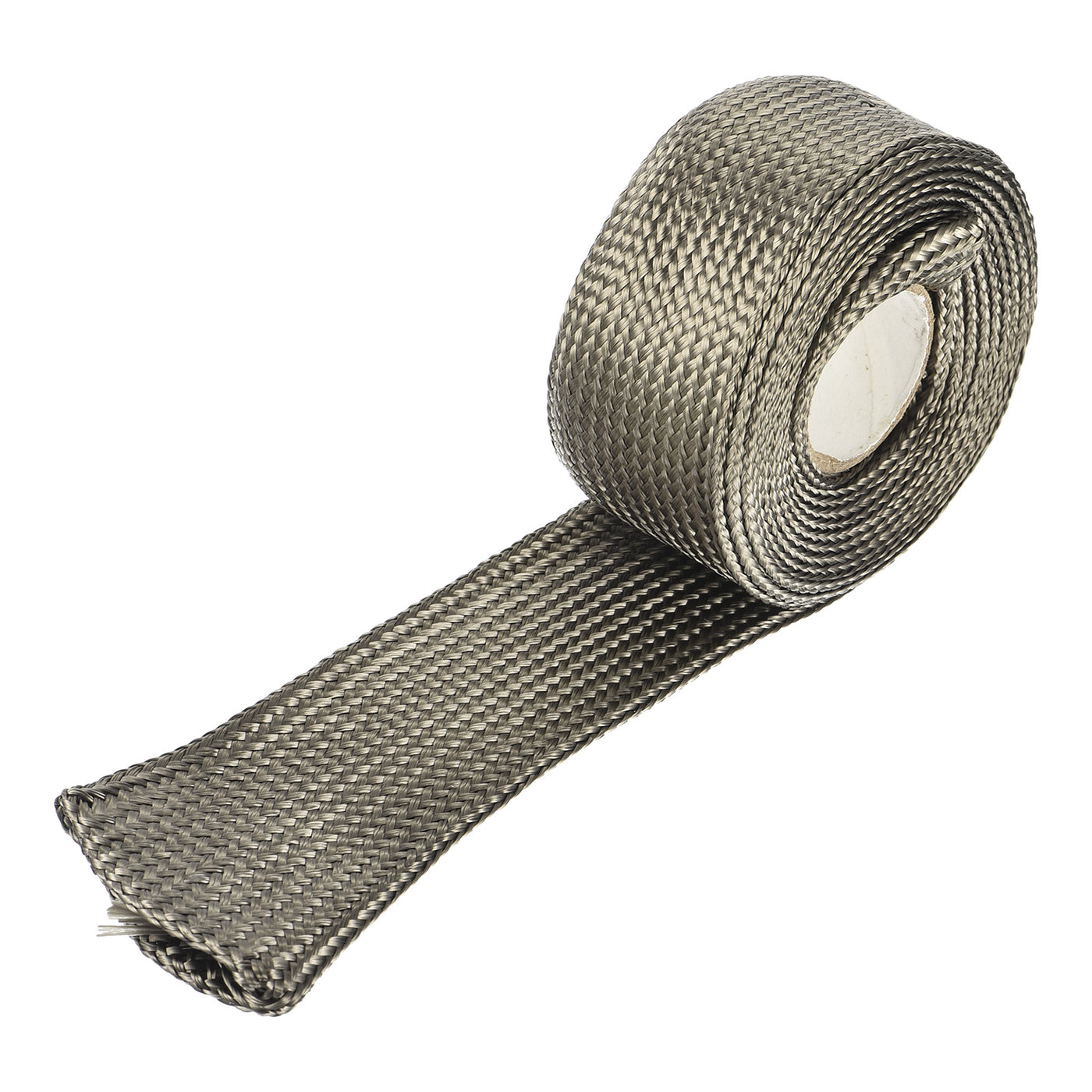 Harfington Heat Shield Sleeve 0.8" ID 6.6Ft Fuel Line Heat Shield Sleeve 800℃ Titanium