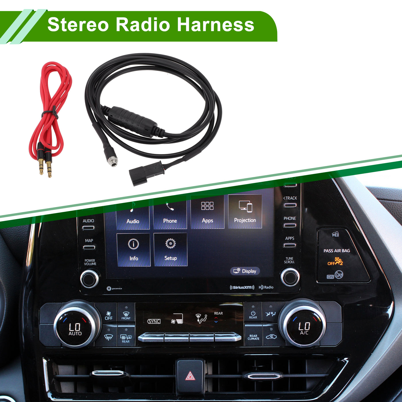 HOPESPANNER Stereo Radio Harness for BMW Z4 E85 Convenient Black Front Bluetooth AUX Adapter Music Cable Plastic,Metal 1 Set