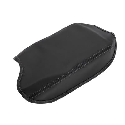 Harfington Center Console Armrest Cover for Ford for Ranger 2019-2023 Tahoe Middle Console Pad Armrest Protector Microfiber Leather with Black