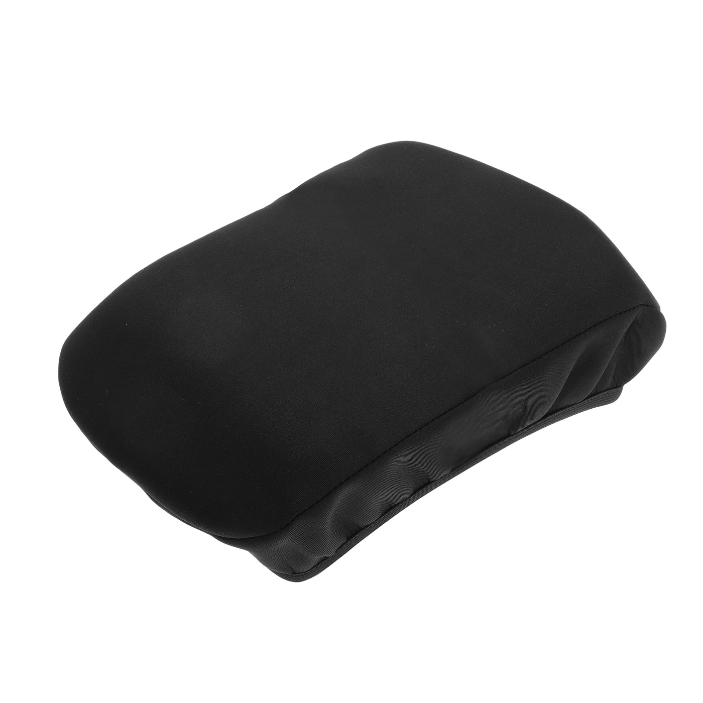 REPAIROCK Console Lid Armrest Cover for Chevrolet Silverado 1500 Tahoe Middle Console Pad Armrest Protector Microfiber Leather with with Soft Foam Black