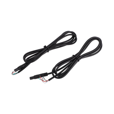 Harfington for Monitor and Backup Reverse Rear View Parking Camera Video Cable Extension Backup Camera 4Pin Male Video Cable 1.2m/3.94ft Black Plastic,Metal