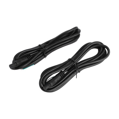 Harfington for Monitor and Backup Reverse Rear View Parking Camera Video Cable Extension Backup Camera 6Pin Female Video Cable 1.8m/5.91ft Black Plastic,Metal