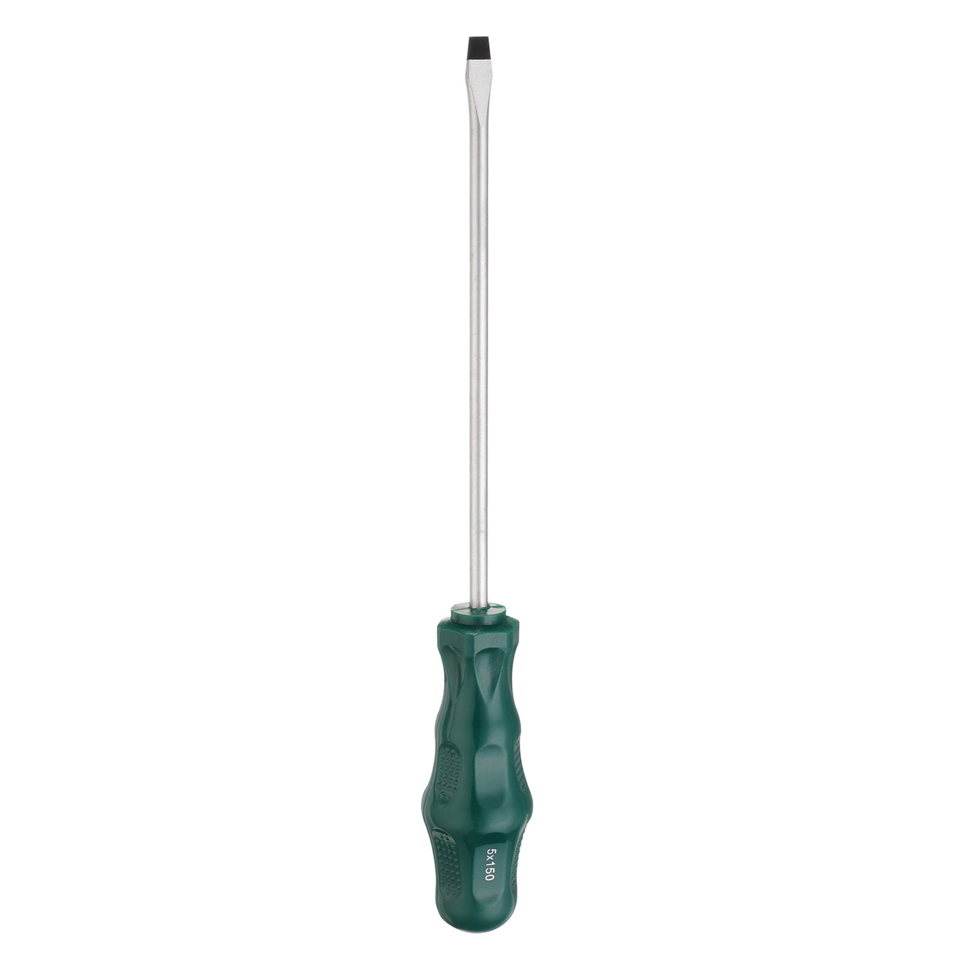 Harfington SL5 Flat Head Screwdriver 9.8" Magnetic Slotted Screwdrivers CR-V, Green