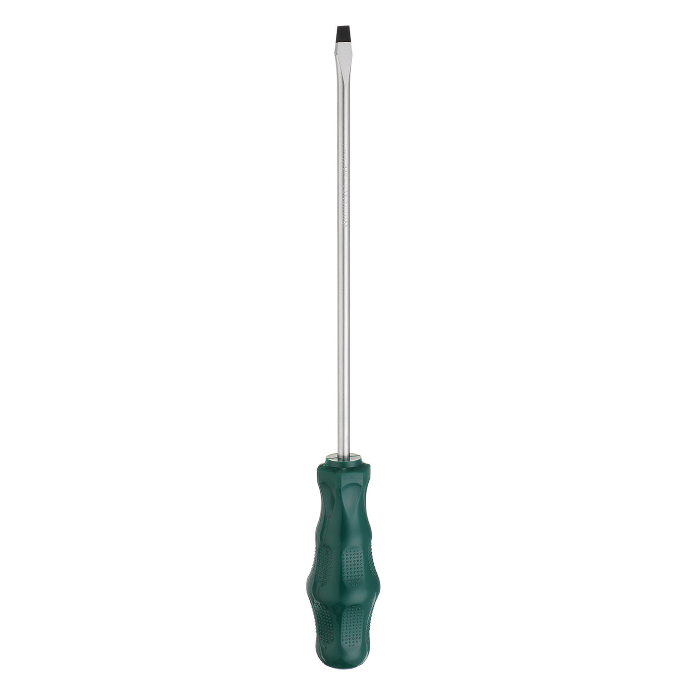 Harfington SL6 Flat Head Screwdriver 11.8" Magnetic Slotted Screwdrivers CR-V, Green