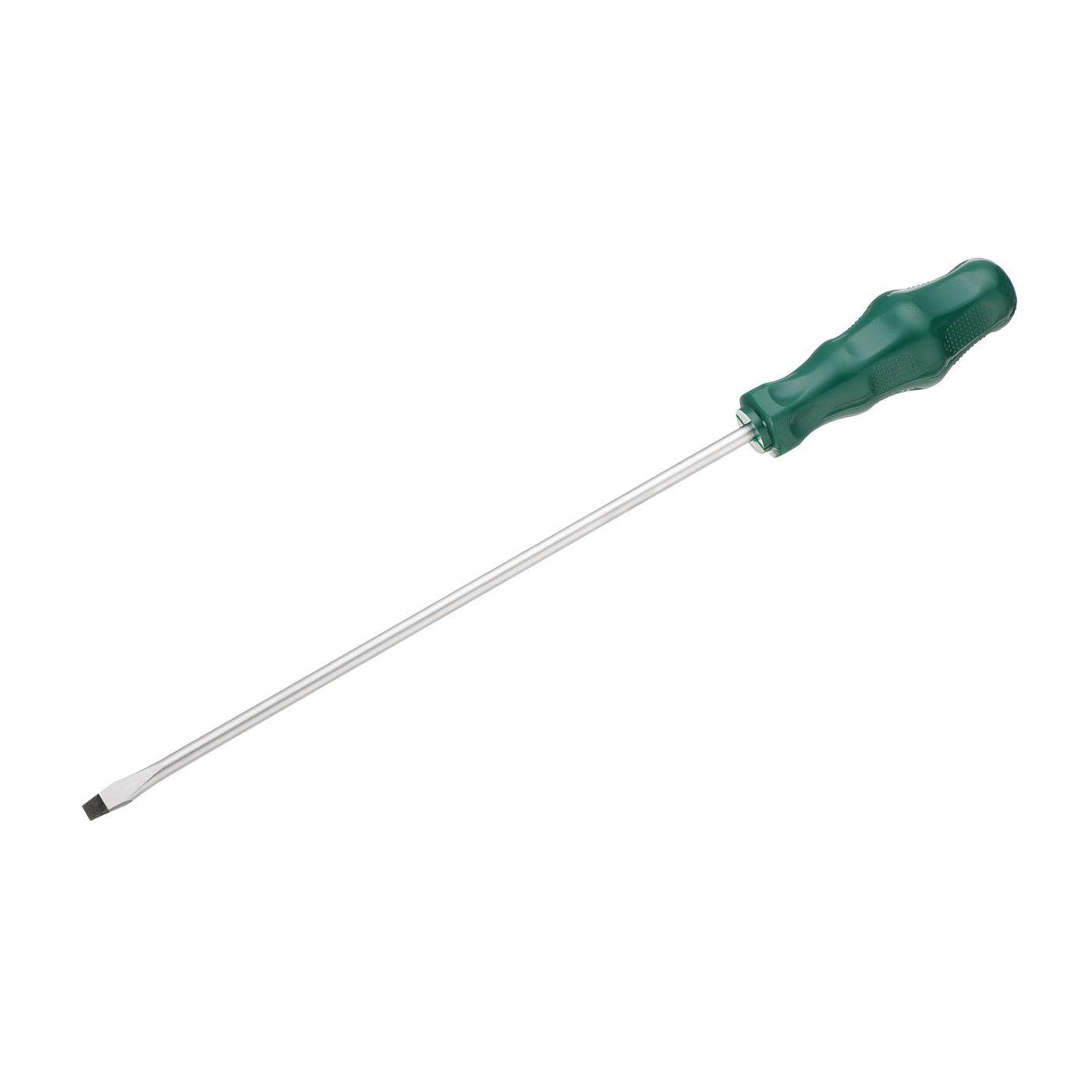 Harfington SL6 Flat Head Screwdriver 13.8" Magnetic Slotted Screwdrivers CR-V, Green