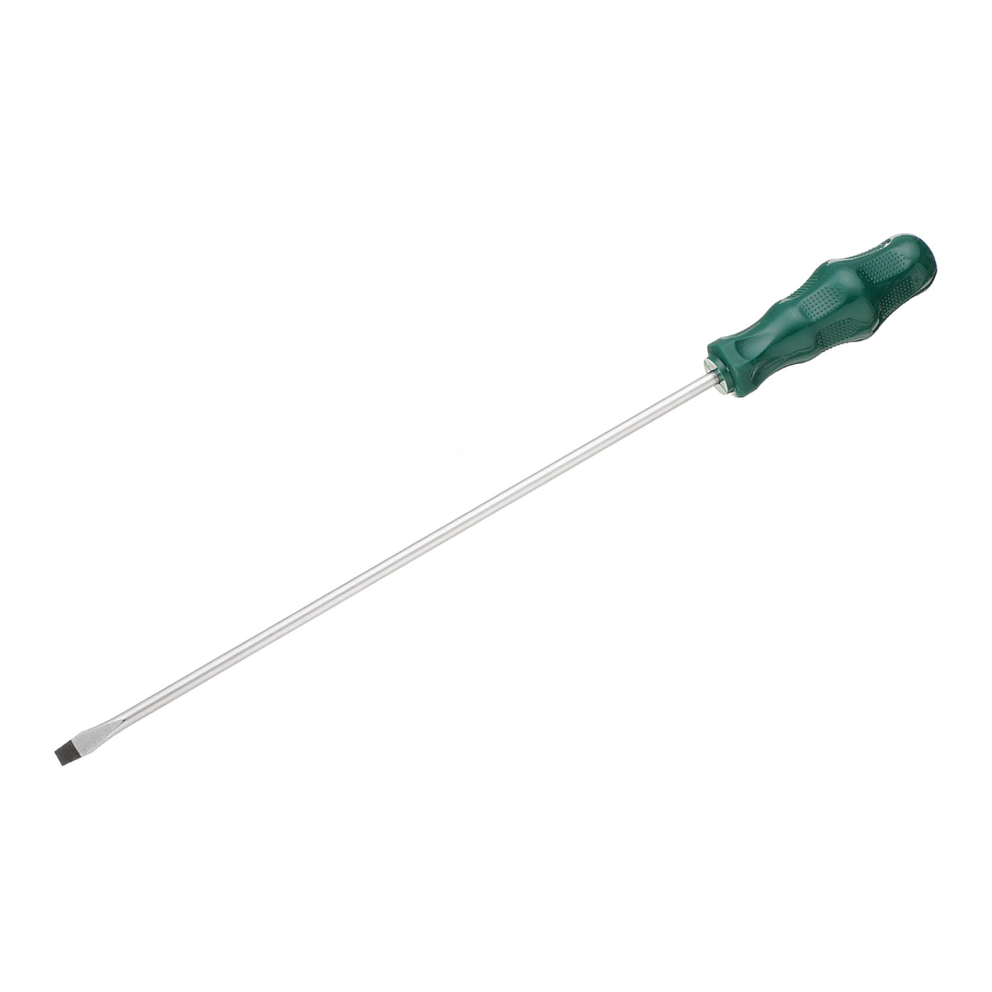 Harfington SL6 Flat Head Screwdriver 15.7" Magnetic Slotted Screwdrivers CR-V, Green