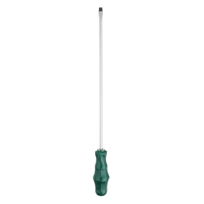 Harfington SL6 Flat Head Screwdriver 15.7" Magnetic Slotted Screwdrivers CR-V, Green