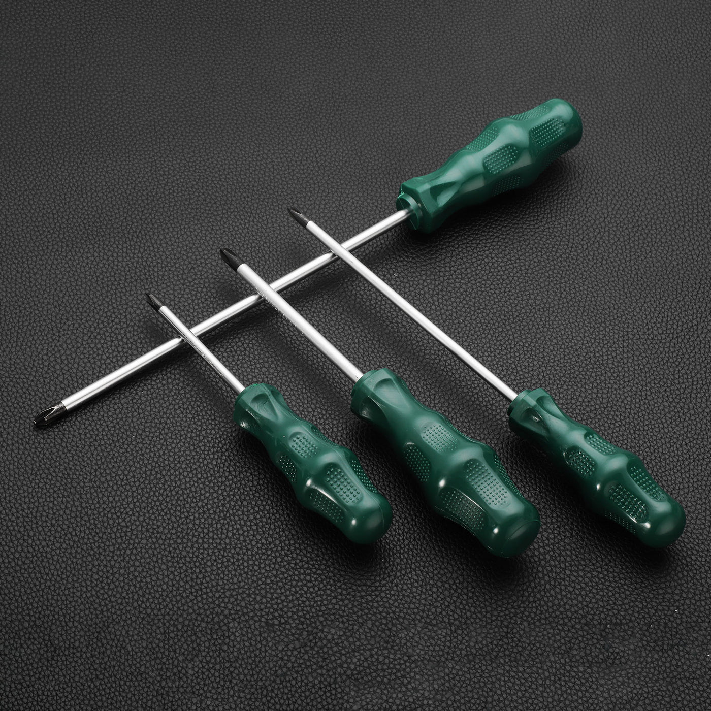 Harfington PH1 Phillips Screwdriver #1 7.5" Magnetic Screwdrivers CR-V, Green