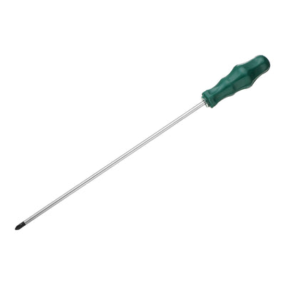 Harfington PH2 Phillips Screwdriver #2 15.7" Magnetic Screwdrivers CR-V, Green