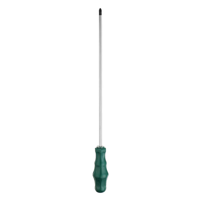 Harfington PH2 Phillips Screwdriver #2 15.7" Magnetic Screwdrivers CR-V, Green