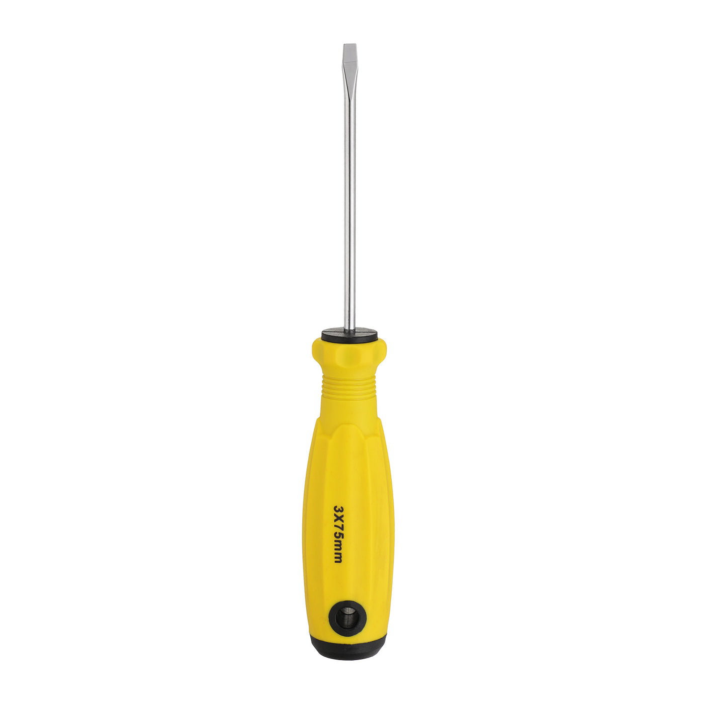 Harfington SL3 Flat Head Screwdriver 6.3" Magnetic Slotted Screwdrivers CR-V, Yellow