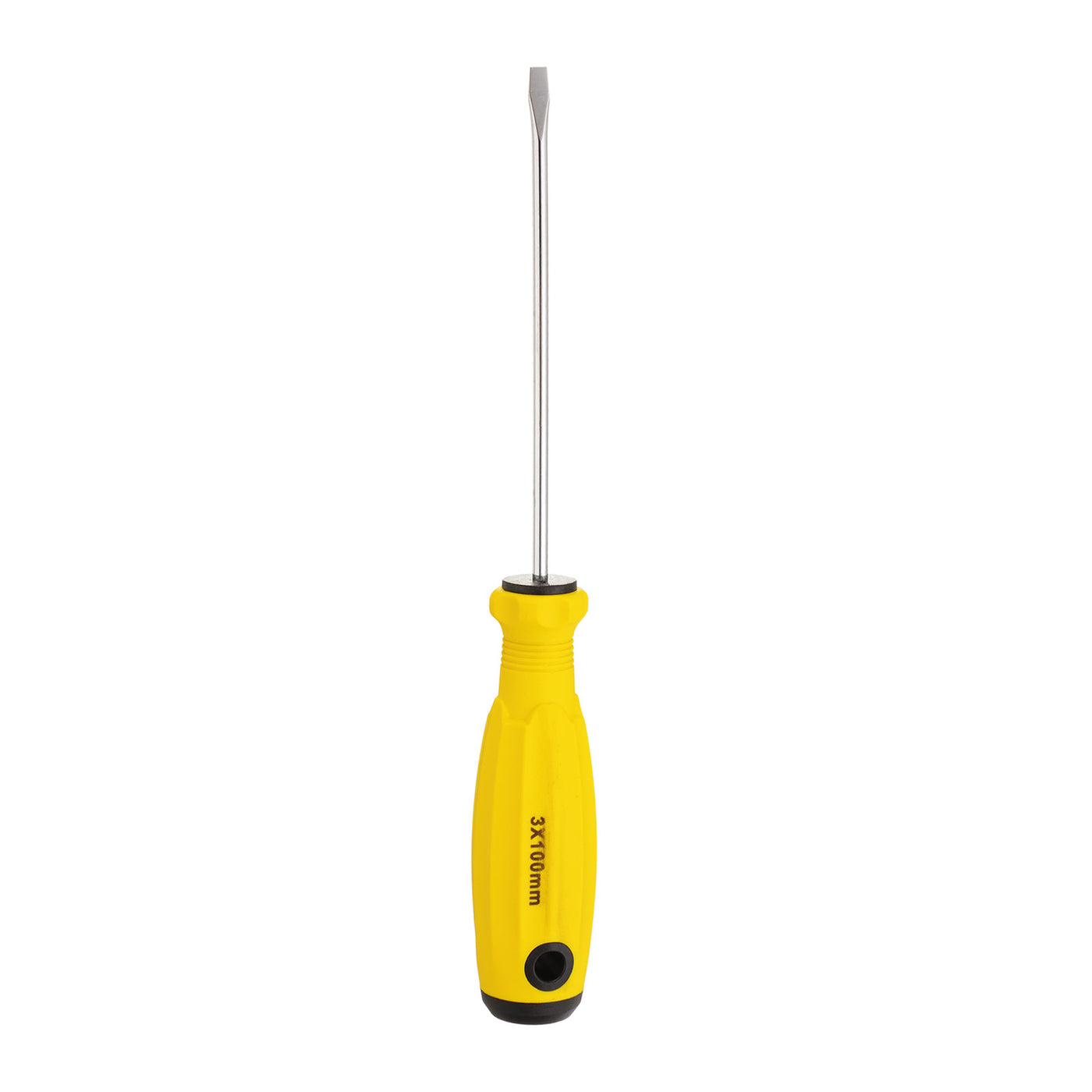 Harfington SL3 Flat Head Screwdriver 7.1" Magnetic Slotted Screwdrivers CR-V, Yellow