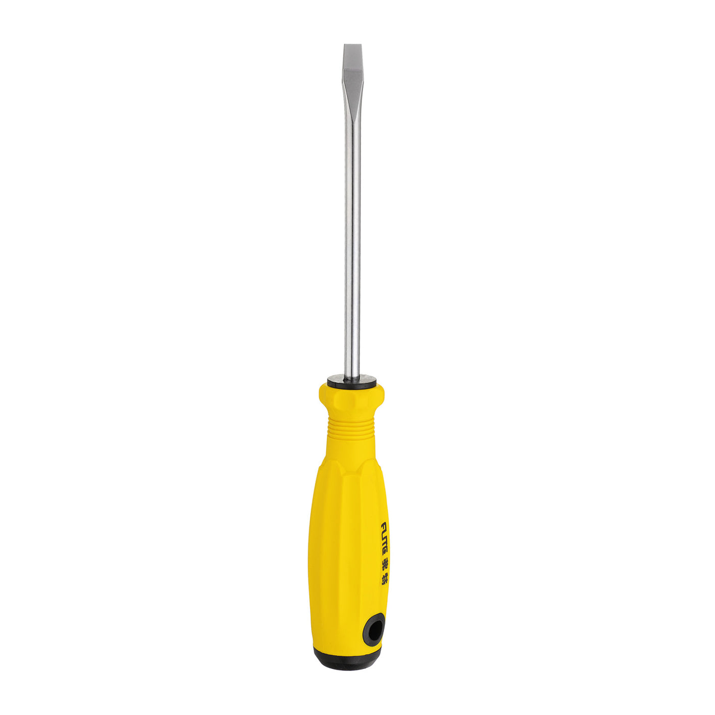 Harfington SL6 Flat Head Screwdriver 9.4" Magnetic Slotted Screwdrivers CR-V, Yellow