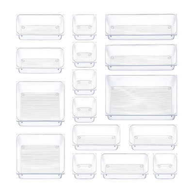 Harfington Acrylic Striped Storage Box Sets