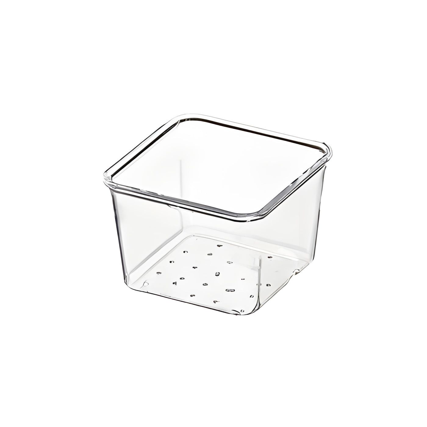 Harfington 1pcs Acrylic Polka Dot Storage Box