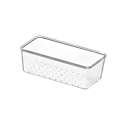 Harfington 1pcs Acrylic Polka Dot Storage Box