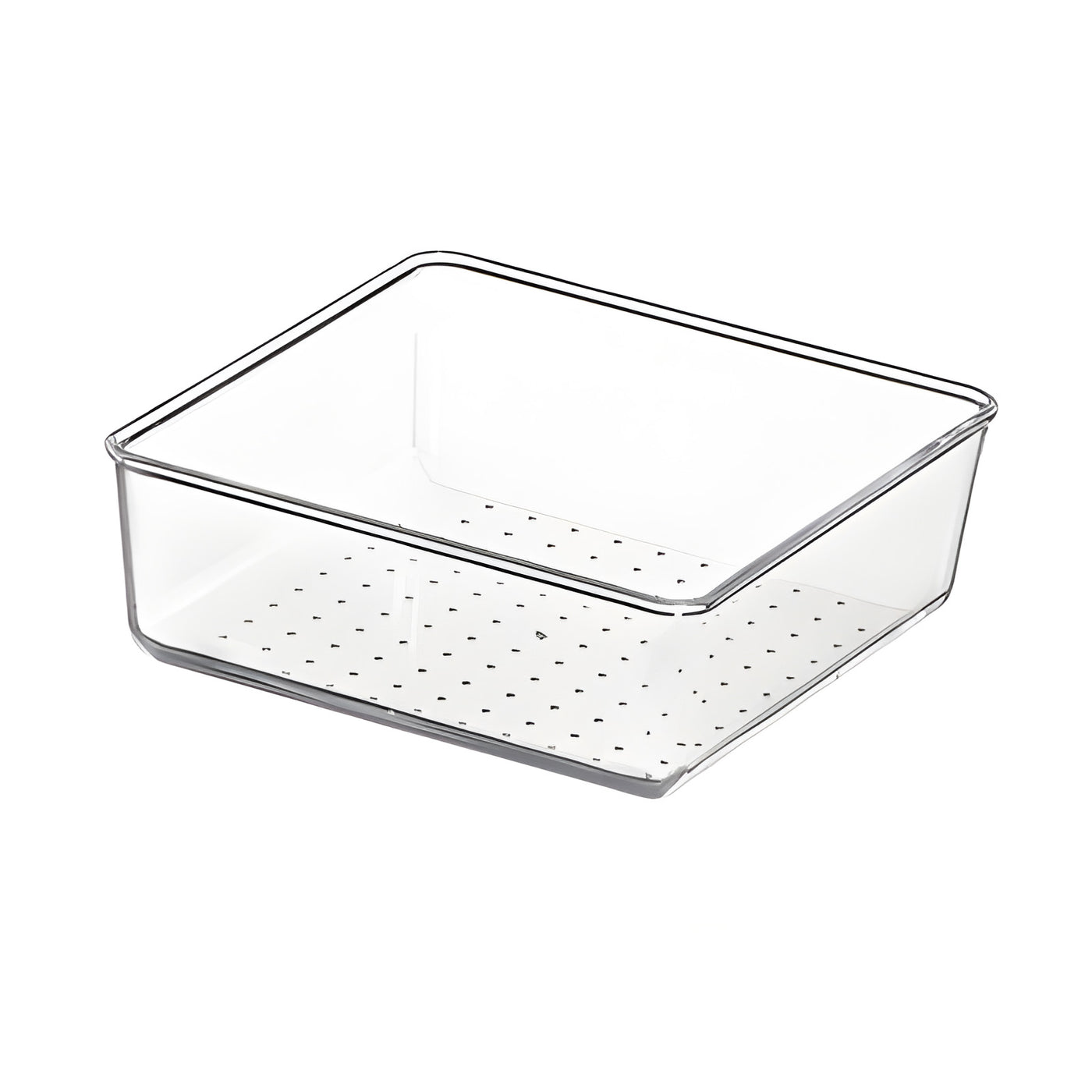 Harfington 1pcs Acrylic Polka Dot Storage Box