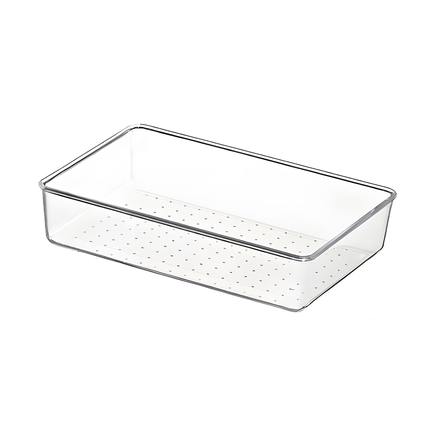 Harfington 1pcs Acrylic Polka Dot Storage Box