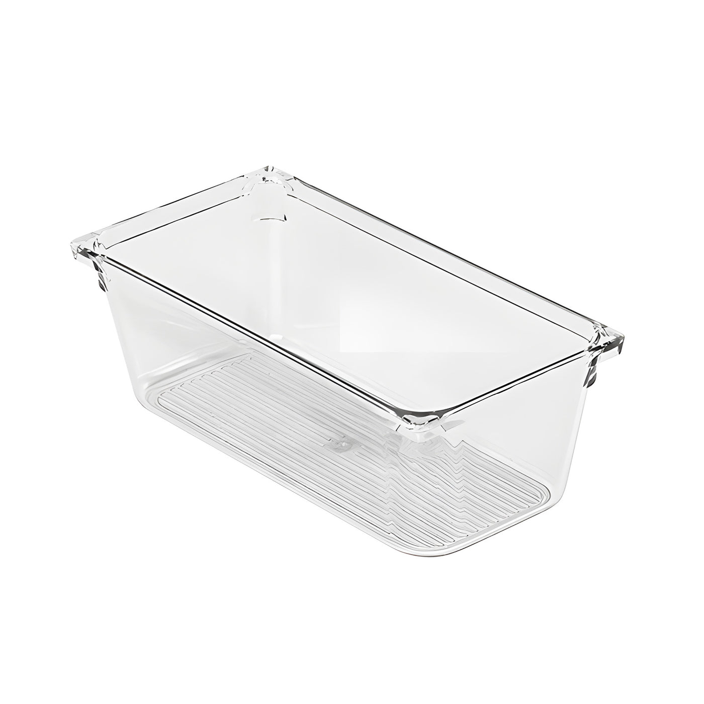 Harfington 1pcs Acrylic Striped Storage Box