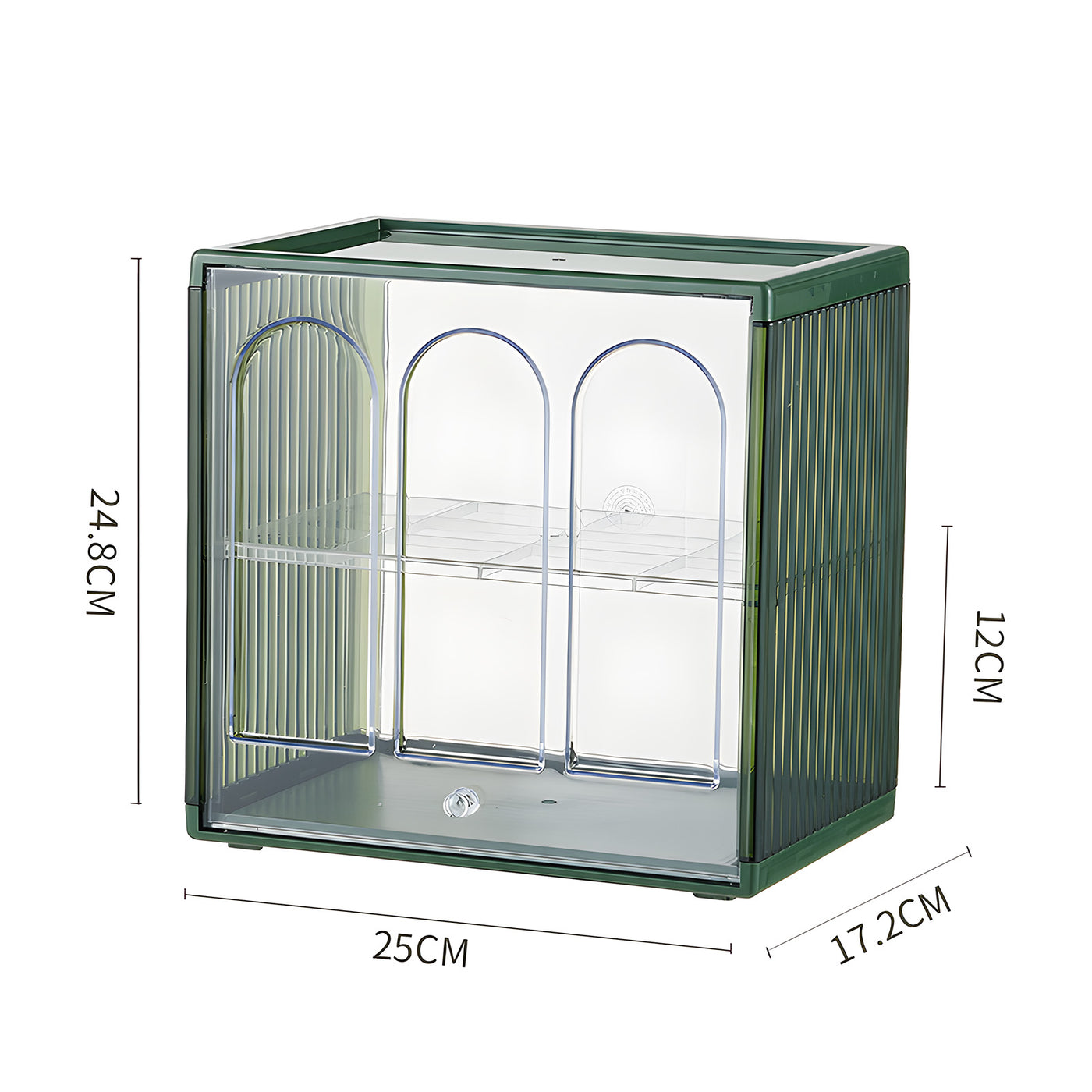 Harfington Removabl Dustproof Storage Box 25x17.2x24.8cm 1pcs