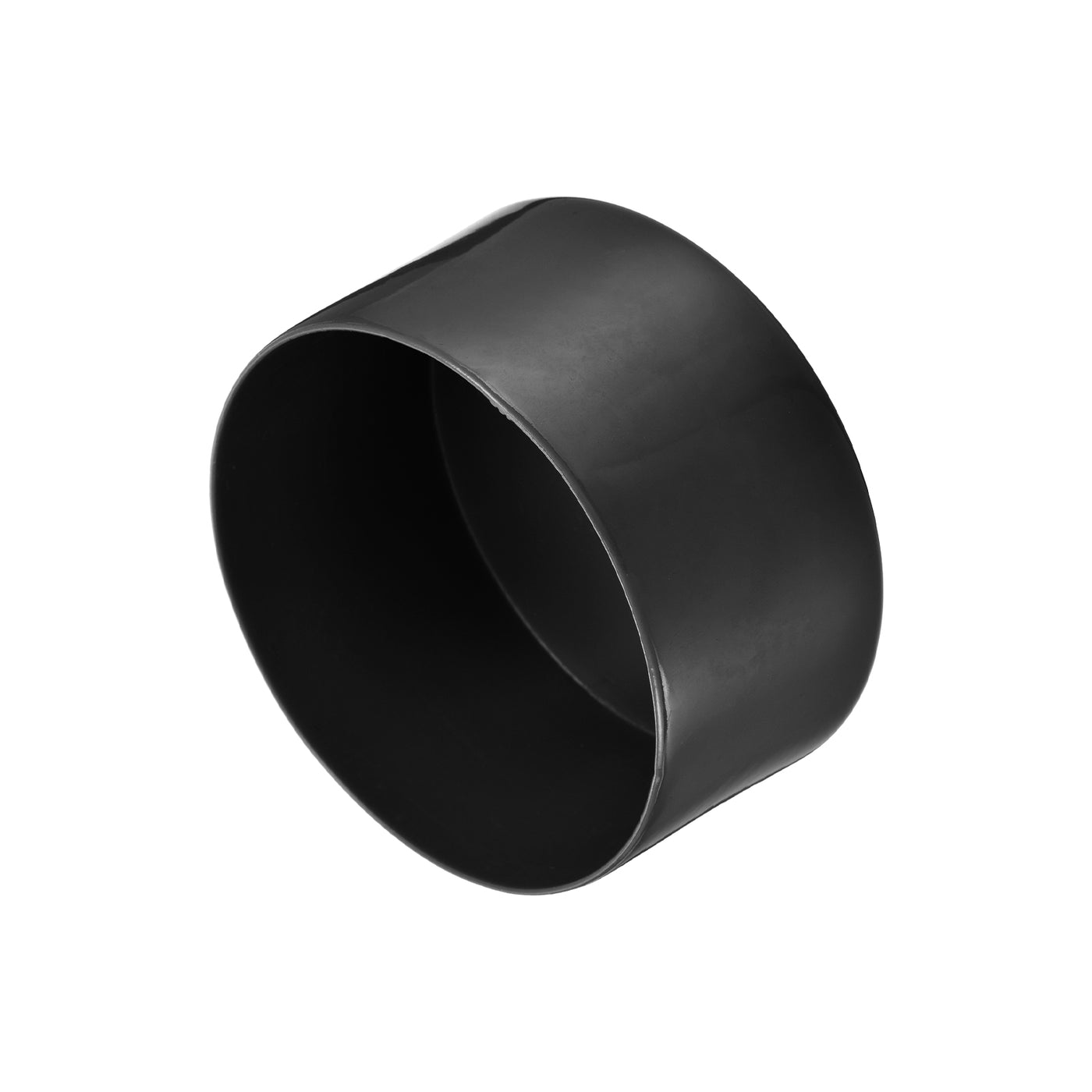 uxcell Uxcell 4pcs Rubber End Caps 95mm ID Vinyl Round Tube Bolt Cap Cover Black