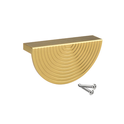 Harfington 1Pcs Gold Tone Drawer Pull Handle with 22mm Long Screw