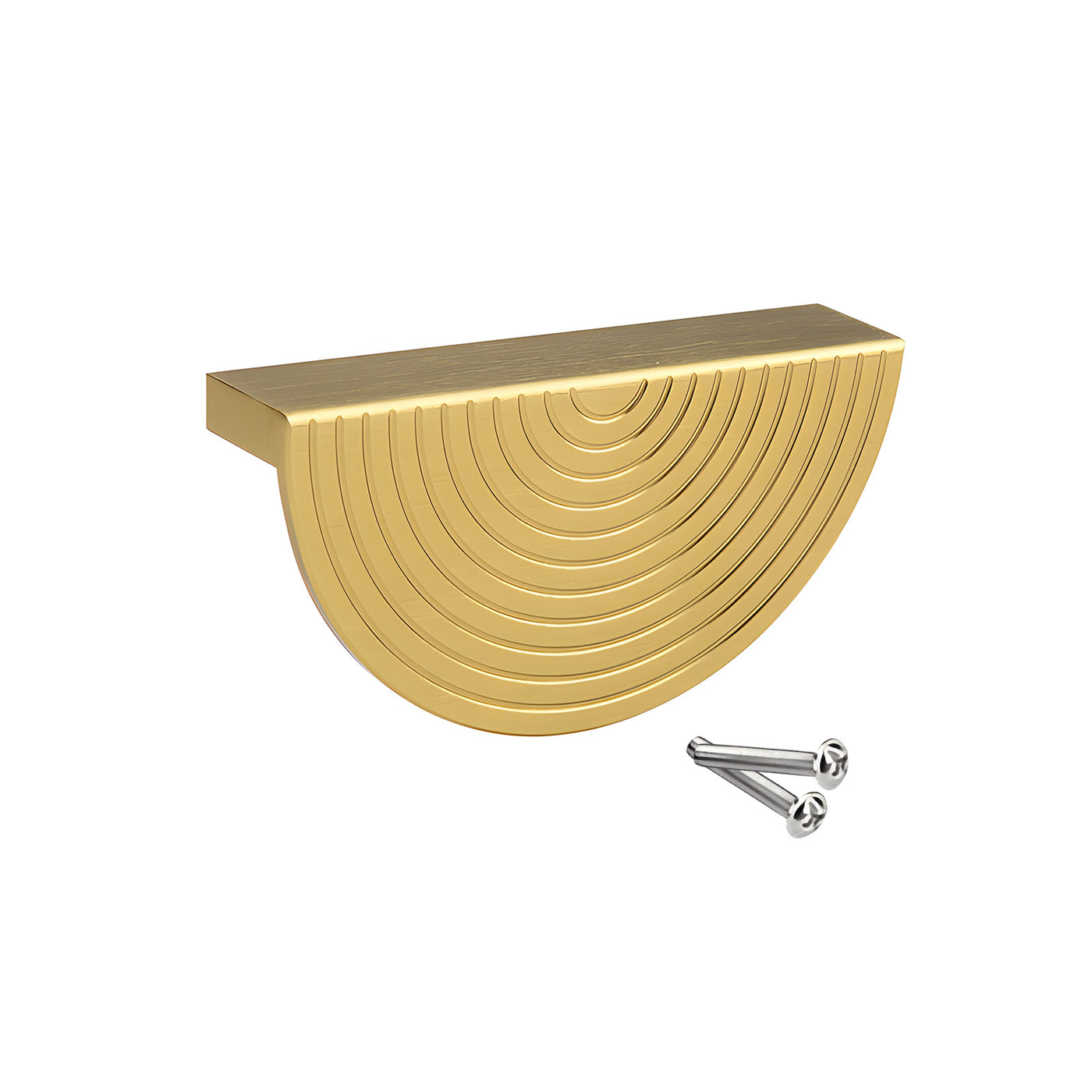 Harfington 1Pcs Gold Tone Drawer Pull Handle with 22mm Long Screw