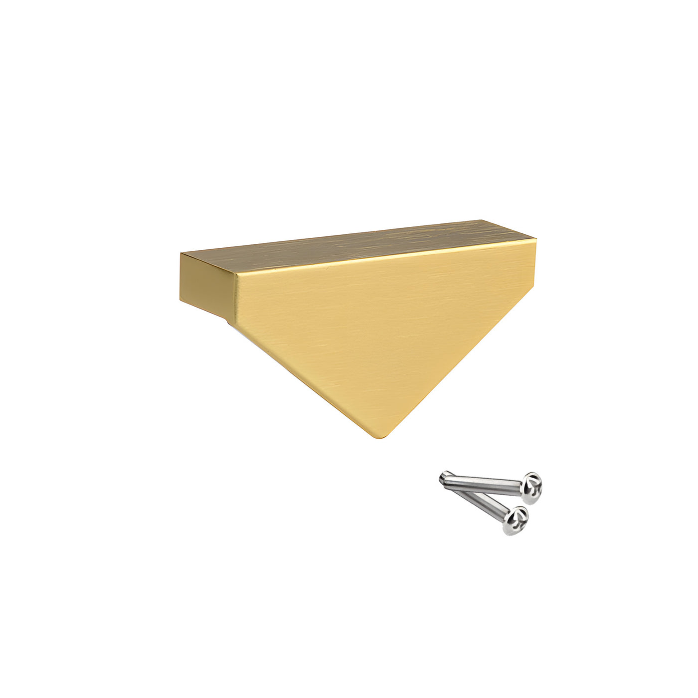 Harfington 1Pcs Gold Tone Drawer Pull Handle with 22mm Long Screw