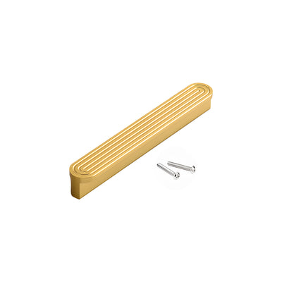 Harfington 1Pcs Aluminum Alloy Polygon Drawer Pull Handle with 22mm Length Screws