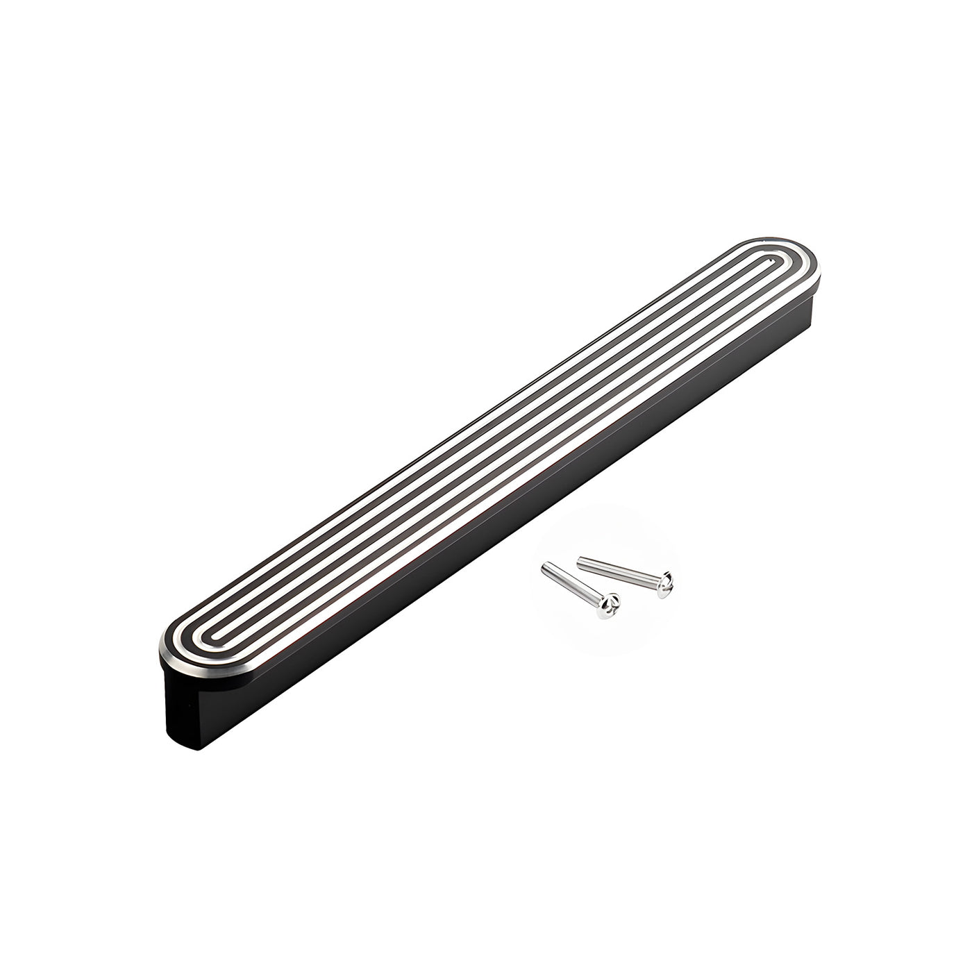 Harfington 1Pcs Aluminum Alloy Polygon Drawer Pull Handle with 22mm Length Screws