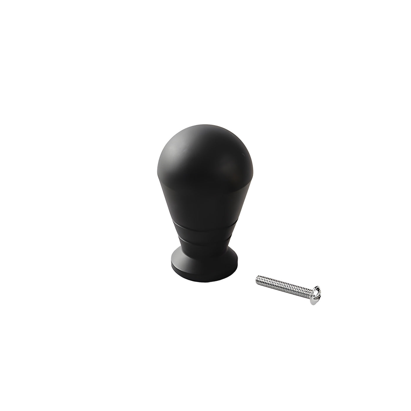 Harfington 1pcs Aluminum Alloy 20x32mm Ball Head Cone Shape Single Hole Handle with 22mm Long Screw