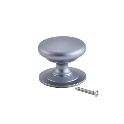 Harfington 1pcs 30x25mm Aluminum Alloy Knob Handle with Optional Drilling and Drill-Free Installation